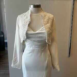 Blue Ribbon bridal jacket SH20-1